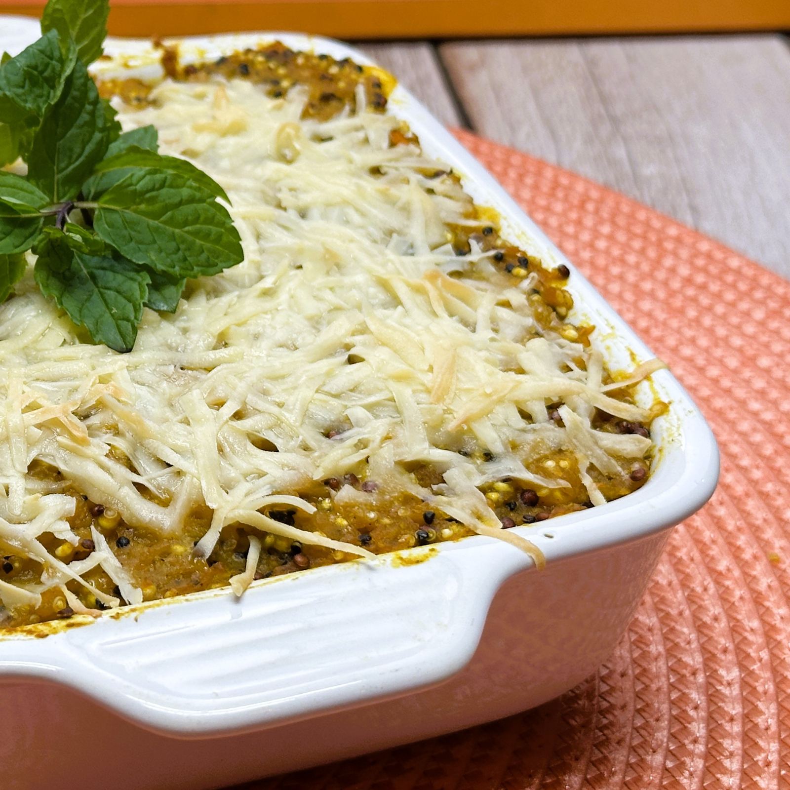 Quibe de quinoa, detalhe